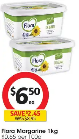Coles Flora Margarine offer