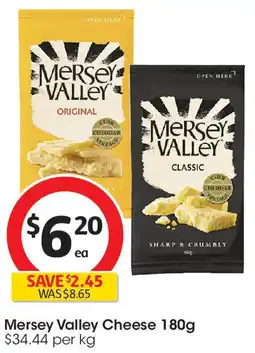 Coles Mersey Valley Cheese offer