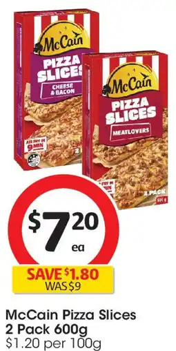 Coles McCain Pizza Slices offer