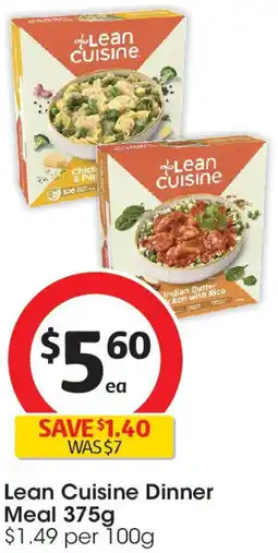 Coles Lean Cuisine Dinner Meal offer