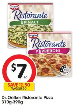 Coles Dr. Oetker Ristorante Pizza offer
