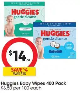 Coles Huggies Baby Wipes offer