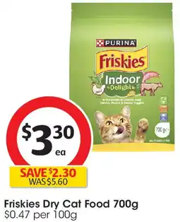 Coles Friskies Dry Cat Food offer