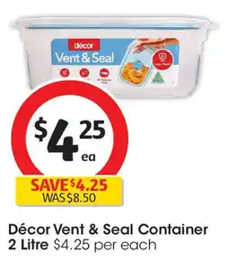 Coles Décor Vent & Seal Container offer