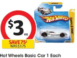 Coles Hot Wheels Basic Car offer