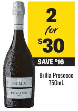 Coles Brilla Prosecco offer