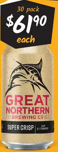 Cellarbrations GREAT NORTHERN offer