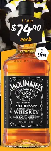 Cellarbrations JACK DANIEL'S offer