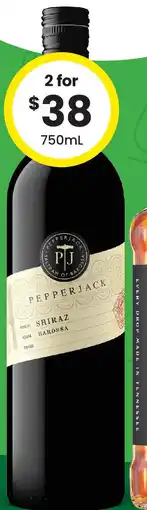 The Bottle O Pepperjack Range offer
