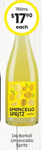 The Bottle O De Bortoli Limoncello $pritz offer
