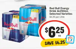 IGA Red Bull Energy Drink offer