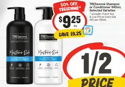 IGA TRESemmé Shampoo or Conditioner offer
