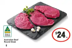 IGA Australian Beef Round Steak offer