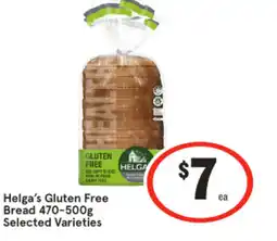 IGA Helga's Gluten Free Bread offer
