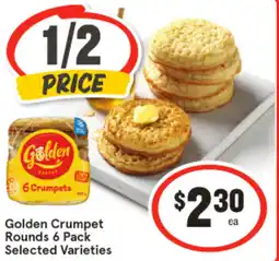 IGA Golden Crumpet Rounds offer
