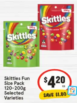 IGA Skittles Fun offer