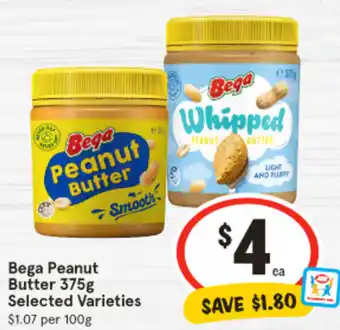 IGA Bega Peanut Butter offer