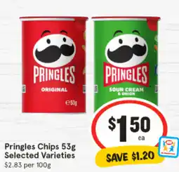IGA Pringles Chips offer
