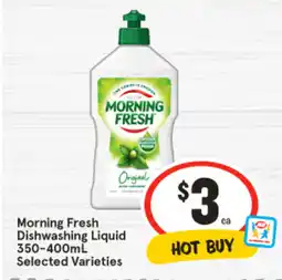 IGA Morning Fresh Dishwashing Liquid offer