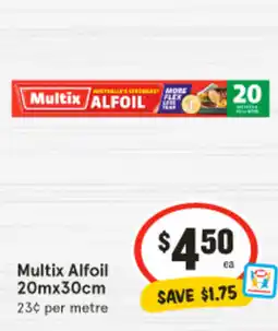 IGA Multix Alfoil offer