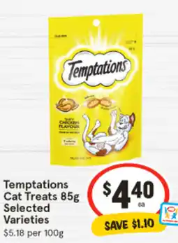 IGA Temptations Cat Treats offer