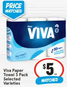 IGA Viva Paper Towel offer