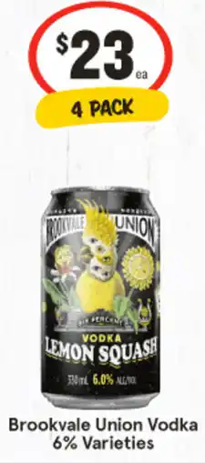 IGA Brookvale Union Vodka 6% offer