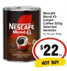 IGA Nescafé Blend 43 Instant Coffee offer