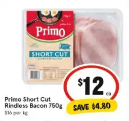 IGA Rindless Bacon offer