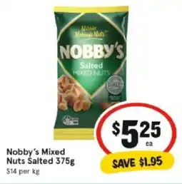 IGA Nobby's Mixed Nuts Salted offer
