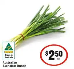 IGA Australian Eschalots Bunch offer