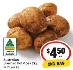 IGA Brushed Potatoes offer