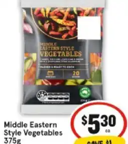 IGA Middle Eastern Style Vegetables offer