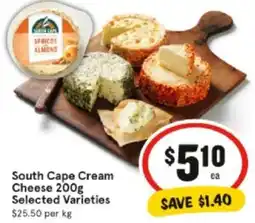IGA South Cape Cream Cheese offer