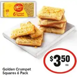 IGA Golden Crumpet Squares 6 Pack offer