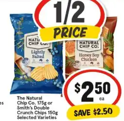 IGA The Natural Chip Co. or Smith's Double Crunch Chips offer