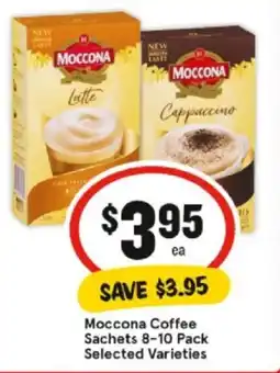 IGA Moccona Coffee Sachets offer
