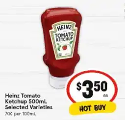 IGA Heinz Tomato Ketchup offer
