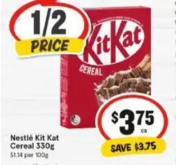 IGA Nestlé Kit Kat Cereal offer