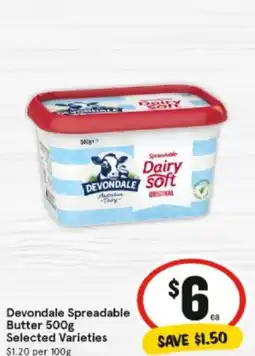 IGA Devondale Spreadable Butter offer