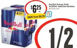 IGA Red Bull Energy Drink offer