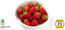 IGA Australian Pre-Packed Strawberries offer