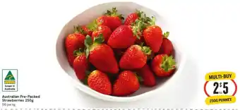 IGA Australian Pre-Packed Strawberries offer
