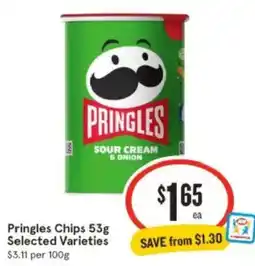 IGA Pringles Chips offer