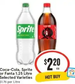 IGA Coca-Cola, Sprite or Fanta offer