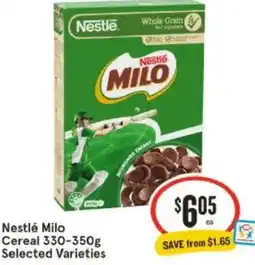 IGA Nestlé Milo Cereal offer