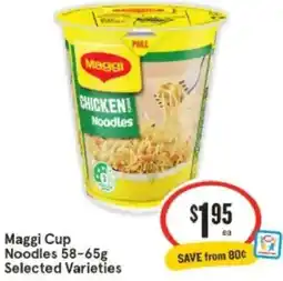IGA Maggi Cup Noodles offer