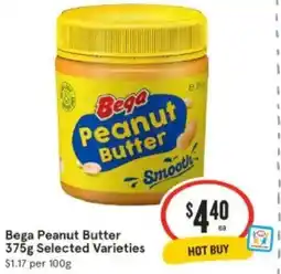IGA Bega Peanut Butter offer