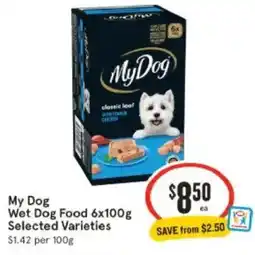IGA MyDog Wet Dog Food offer