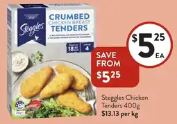 Foodworks Steggles Chicken Tenders offer